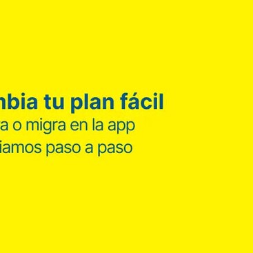 Cambia tu plan sin salir de casa
