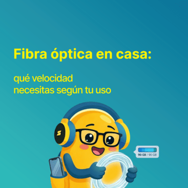 Fibra óptica en casa: qué velocidad necesitas según tu uso