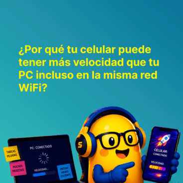 ¿Por qué tu celular puede tener más velocidad que tu PC incluso en la misma red WiFi? (Caso real 2026)