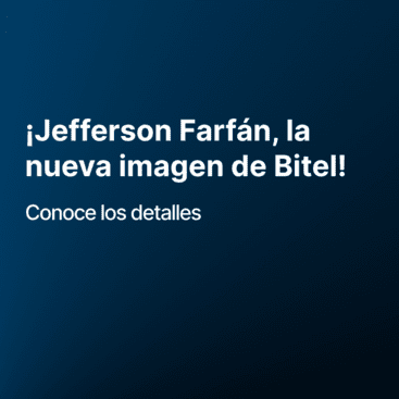 ¡Jefferson Farfán, la nueva imagen de Bitel!