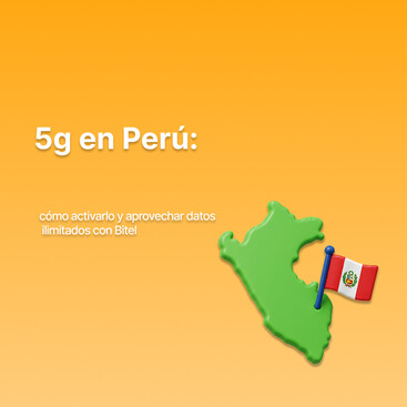 5G en Perú: cómo activarlo y aprovechar datos ilimitados con Bitel
