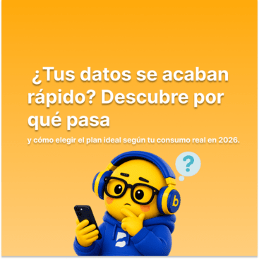 ¿Tus datos se acaban rápido? Descubre por qué pasa y cómo elegir el plan ideal según tu consumo real en 2026.