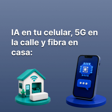 IA en tu celular, 5G en la calle y fibra en casa: así será la tecnología en Perú 2026