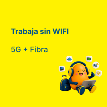 Trabajar sin WiFi: ¿5G o fibra óptica? | Bitel