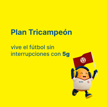 Plan Tricampeón: vive el fútbol sin interrupciones | Bitel