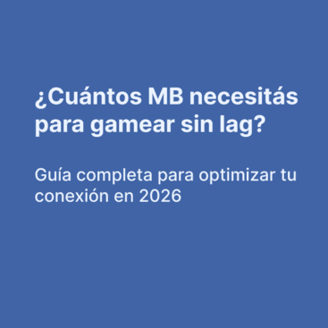 Cómo optimizar tu internet para jugar online sin lag (2026)