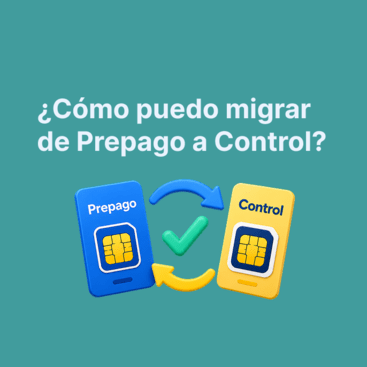¿Cómo puedo migrar de Prepago a Control?