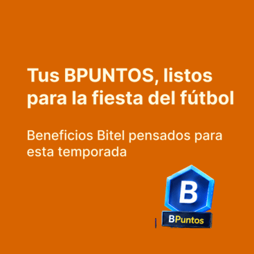 La fiesta del fútbol se vive mejor con beneficios Bitel