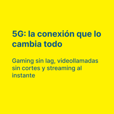 ¿Para qué sirve el 5G? Gaming, videollamadas y más | Bitel