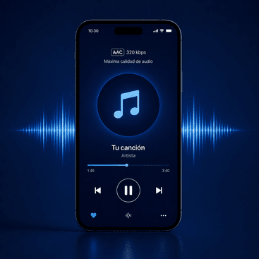 Cómo escuchar música en alta calidad desde tu celular
