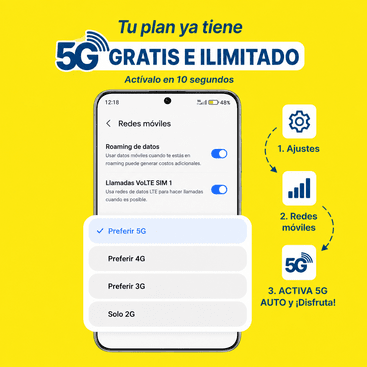 Cómo activar 5G en Xiaomi, Redmi y POCO