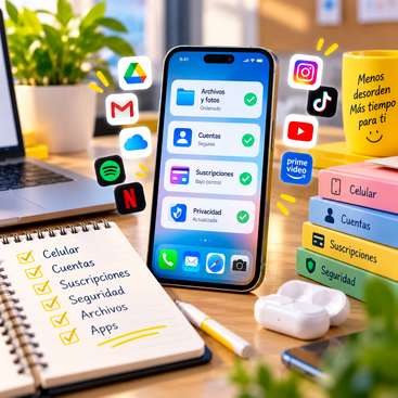 10 puntos para ordenar tu celular, cuentas y suscripciones antes de fin de año