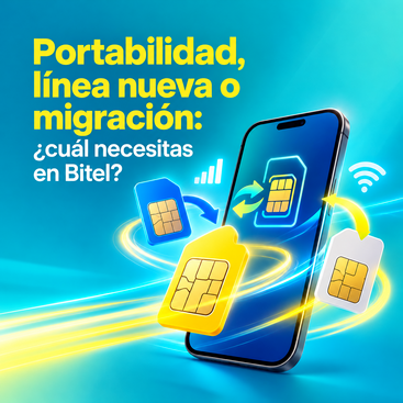 Portabilidad, línea nueva o migración: ¿qué opción elegir en Bitel?