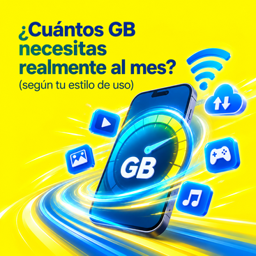 ¿Cuántos GB necesitas al mes? Guía por tu uso | Bitel