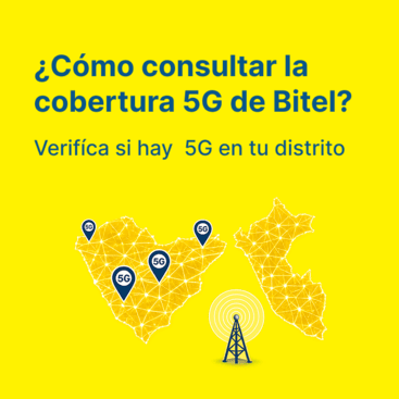 Cobertura 5G Bitel en Lima y Perú: cómo consultar el mapa en 2026