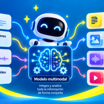 ¿Qué es la inteligencia artificial multimodal y cómo funciona?