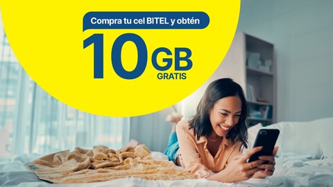 ¡Obtén un bono de 10GB!