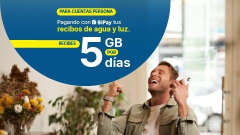 ¡GANA DATOS POR USAR BIPAY!