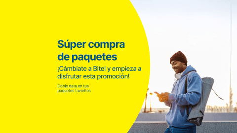 ¡Llegó la súper compra de paquetes!