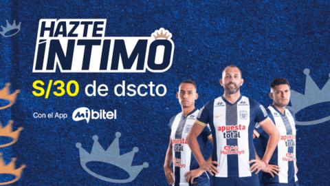 ¡Hazte Íntimo con S/30 de dscto. con el app MiBitel