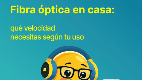 Fibra óptica en casa: qué velocidad necesitas según tu uso