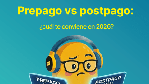 Prepago vs postpago: ¿cuál te conviene en 2026?