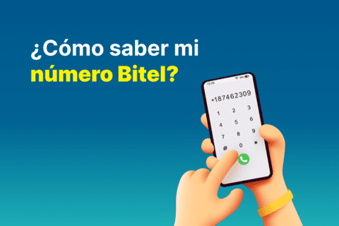 ¿Cómo saber mi número Bitel?