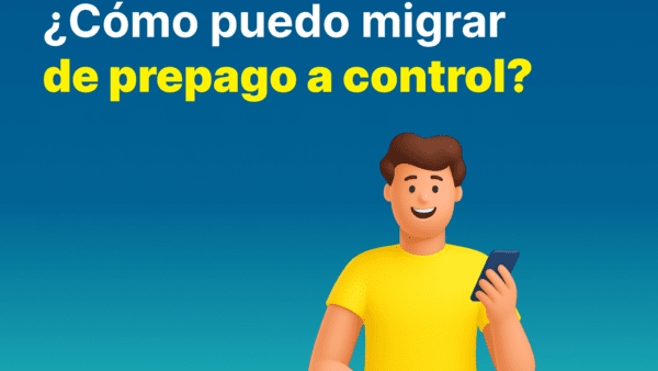 ¿Cómo puedo migrar de Prepago a Control?