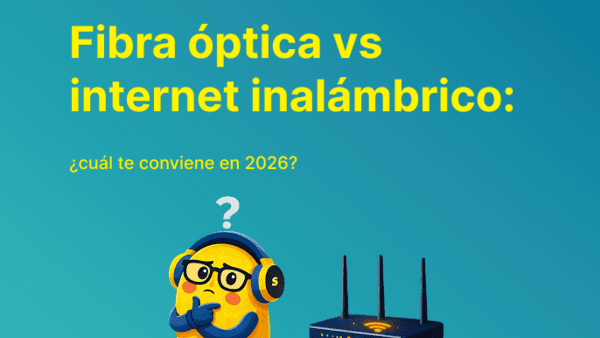 Fibra óptica vs internet inalámbrico: ¿cuál te conviene en 2026?