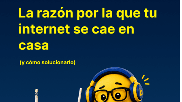 La razón por la que tu internet se cae en casa (y cómo solucionarlo)