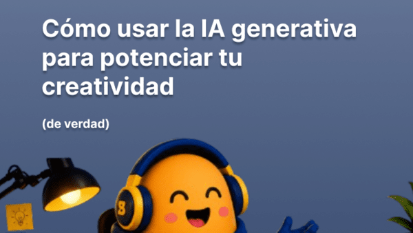 Cómo usar la IA generativa para potenciar tu creatividad (Día del diseñador)