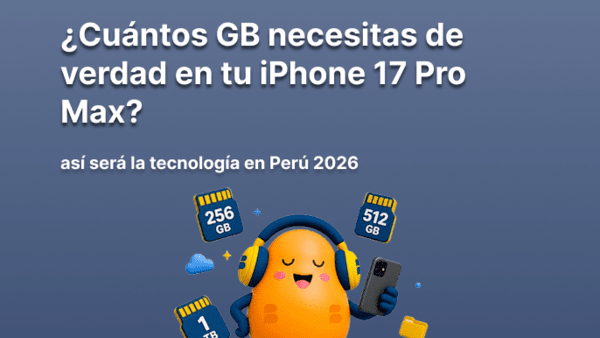 iPhone 17 Pro Max: ¿cuánto almacenamiento necesitas realmente? Guía para elegir bien