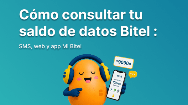 Cómo consultar tu saldo de datos Bitel: SMS, web y app Mi Bitel