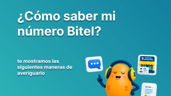 ¿Cómo saber mi número Bitel?