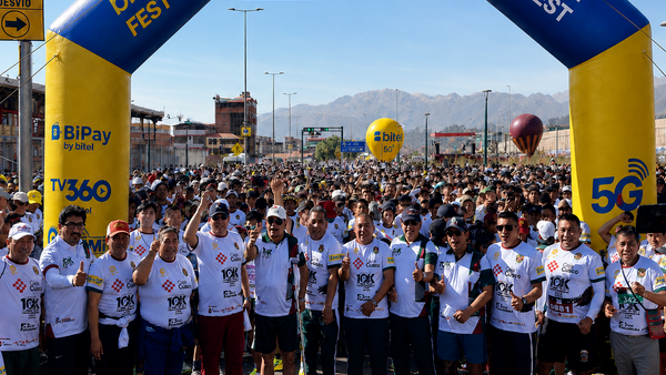 Hatun Phaway 10K reunió a más de 15 mil corredores en el inicio de las festividades de Cusco junto a Bitel