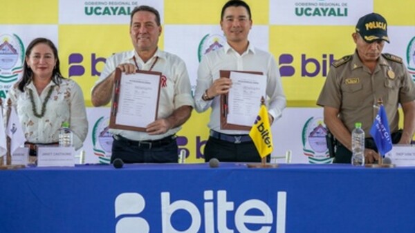 Bitel invierte más de S/ 62.7 millones en tecnología para fortalecer la seguridad ciudadana en Pucallpa
