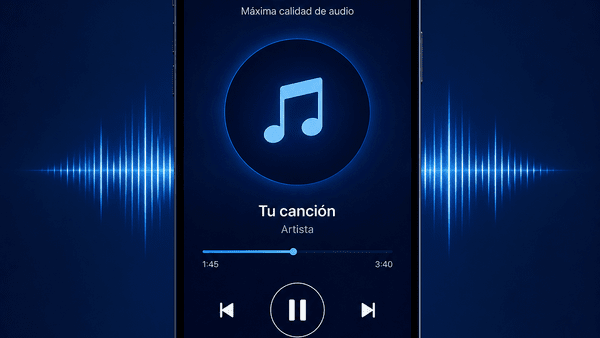 Cómo escuchar música en alta calidad desde tu celular