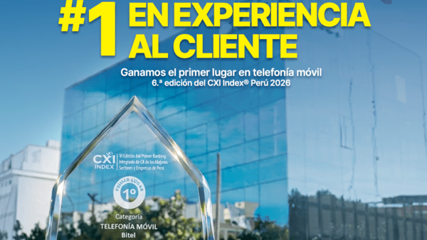Bitel consolida su liderazgo en experiencia del cliente y obtiene el primer lugar en el CX Index 2026