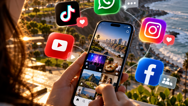 Redes sociales en Perú 2026: ¿dónde está la atención?