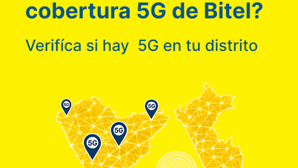 Cobertura 5G Bitel en Lima y Perú: cómo consultar el mapa en 2026