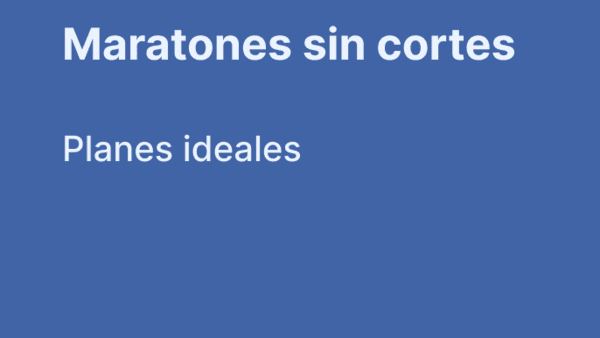 Maratones sin cortes: cómo ver tus sagas favoritas con 5G