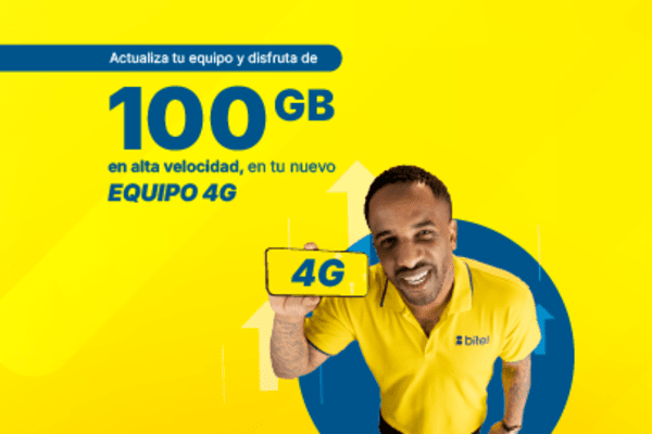 CAMBIA TU EQUIPO POR UNO 4G O 5G Y RECIBE 100GB