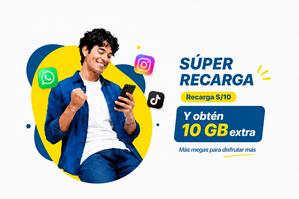 SUPER RECARGA - Disfruta este SÚPER BONO ADICIONAL