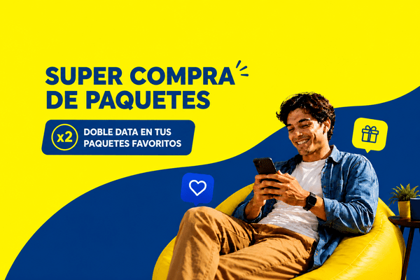 ¡Llegó la súper compra de paquetes!