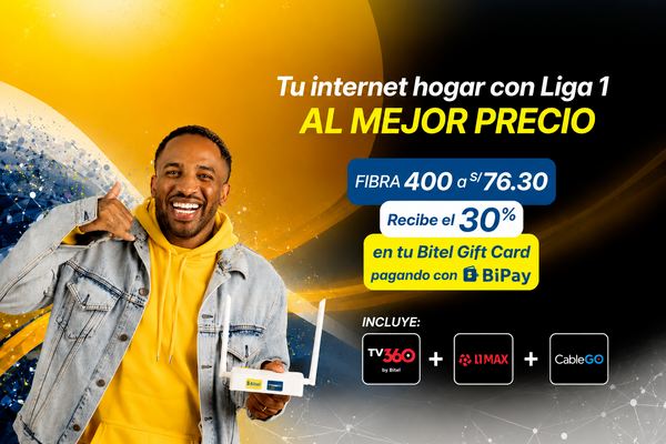 TV360 y L1MAX CON Fibra hogar