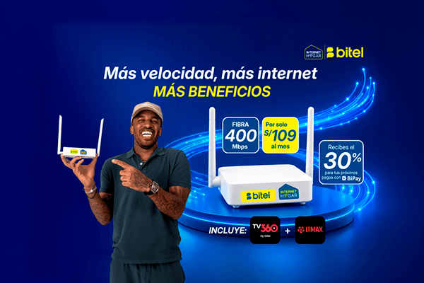 Más Velocidad, más internet