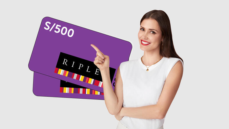 SORTEO DE 05 GIFT CARDS DE S/500 DE RIPLEY
