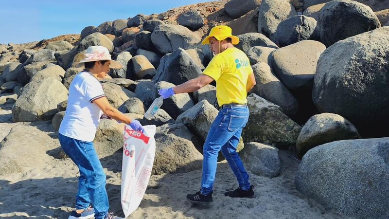 Municipalidad de Moche y Bitel recolectan miles de desechos en playas de Trujillo