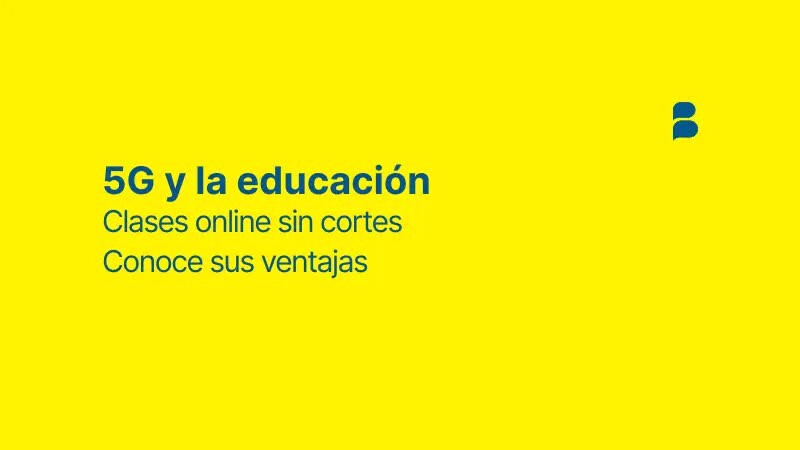 Estudiar en línea sin interrupciones: 5G y la educación del futuro