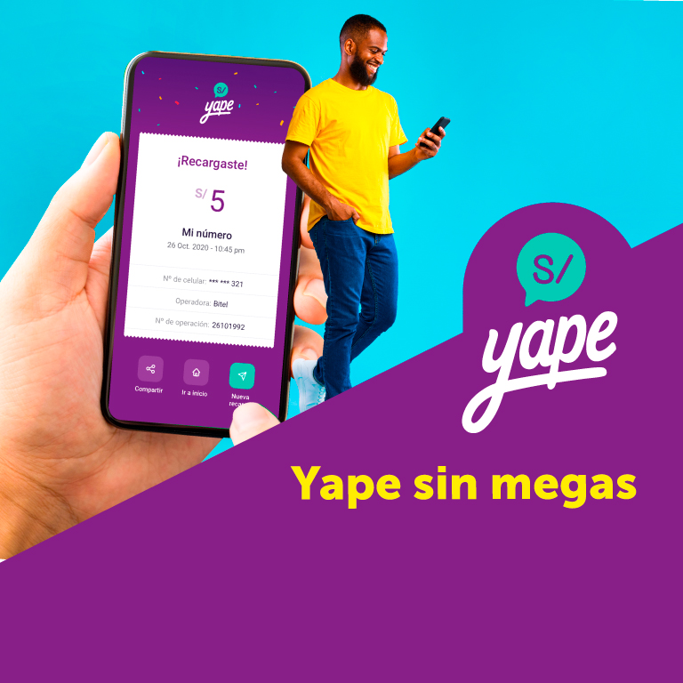 Yapea sin consumir megas